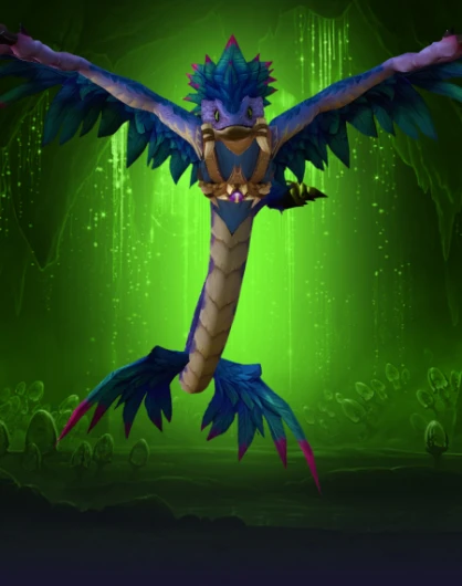 Violet-Backed Skyfang