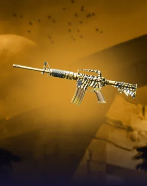 Warzone Gold Tiger Camo