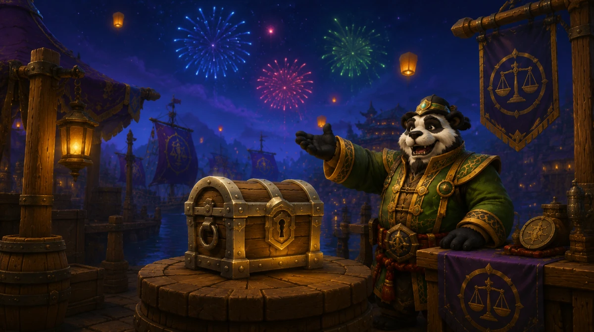 Winds of Mysterious Fortune 500 Traders Tender login reward WoW Midnight event